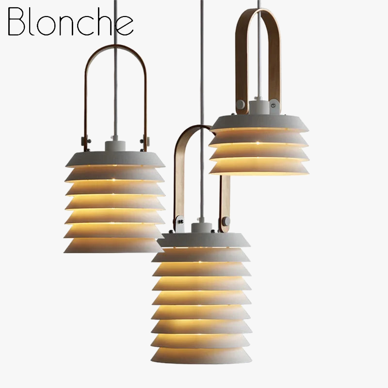 suspension design en forme de lanterne pour intérieur élégant