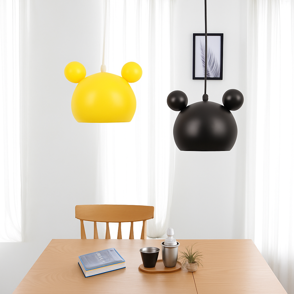 Suspension design en métal LED décor