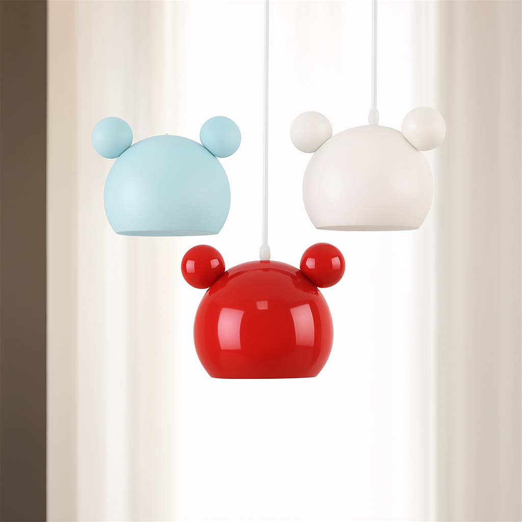 Suspension design en métal LED décor