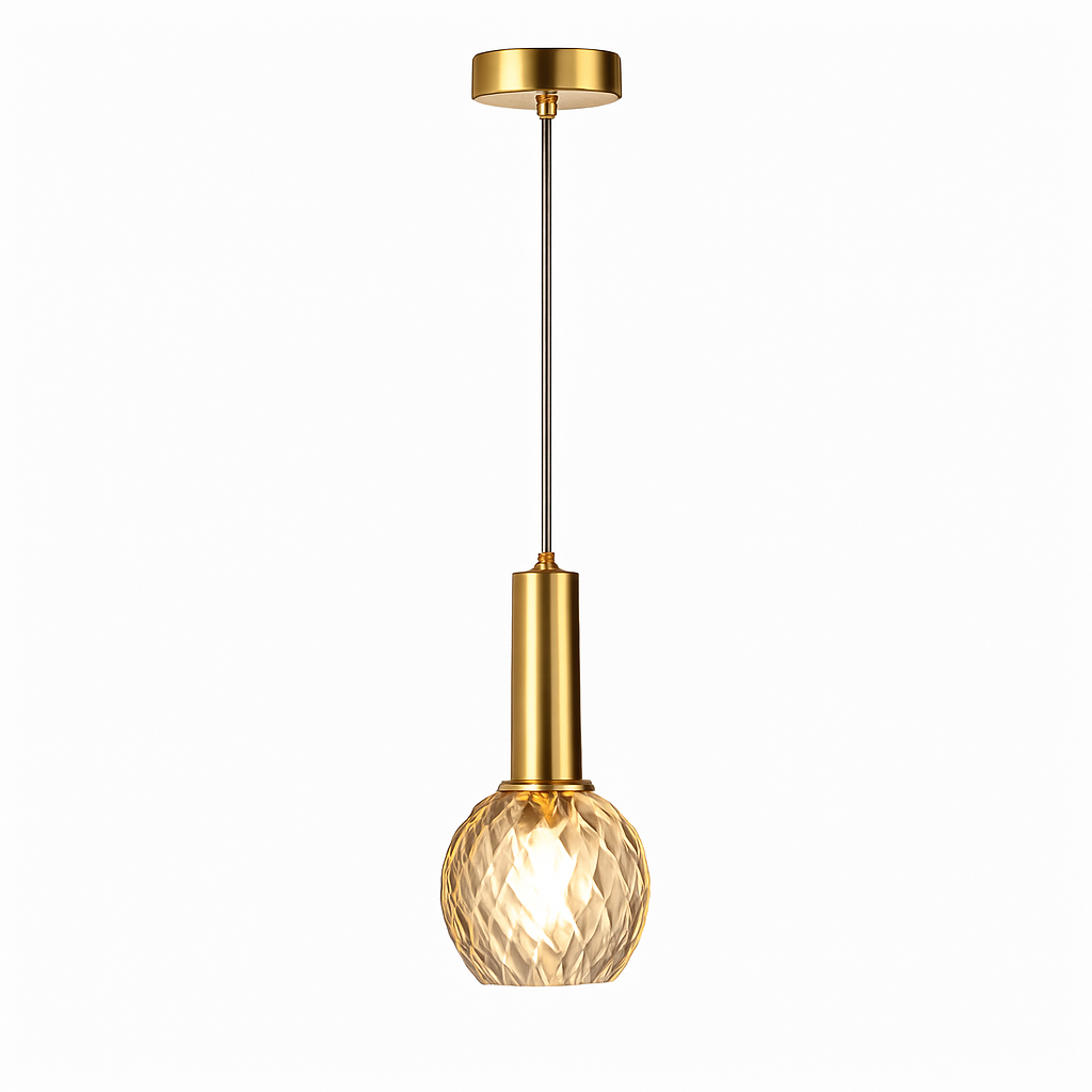 Suspension design en verre intérieur LED moderne nordique Simple éclairage