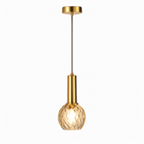 Suspension design en verre intérieur LED moderne nordique Simple éclairage