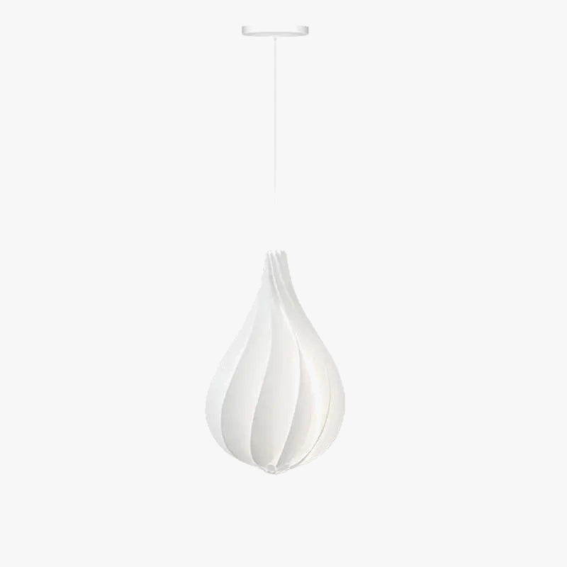 suspension design goutte d'eau style nordique créatif