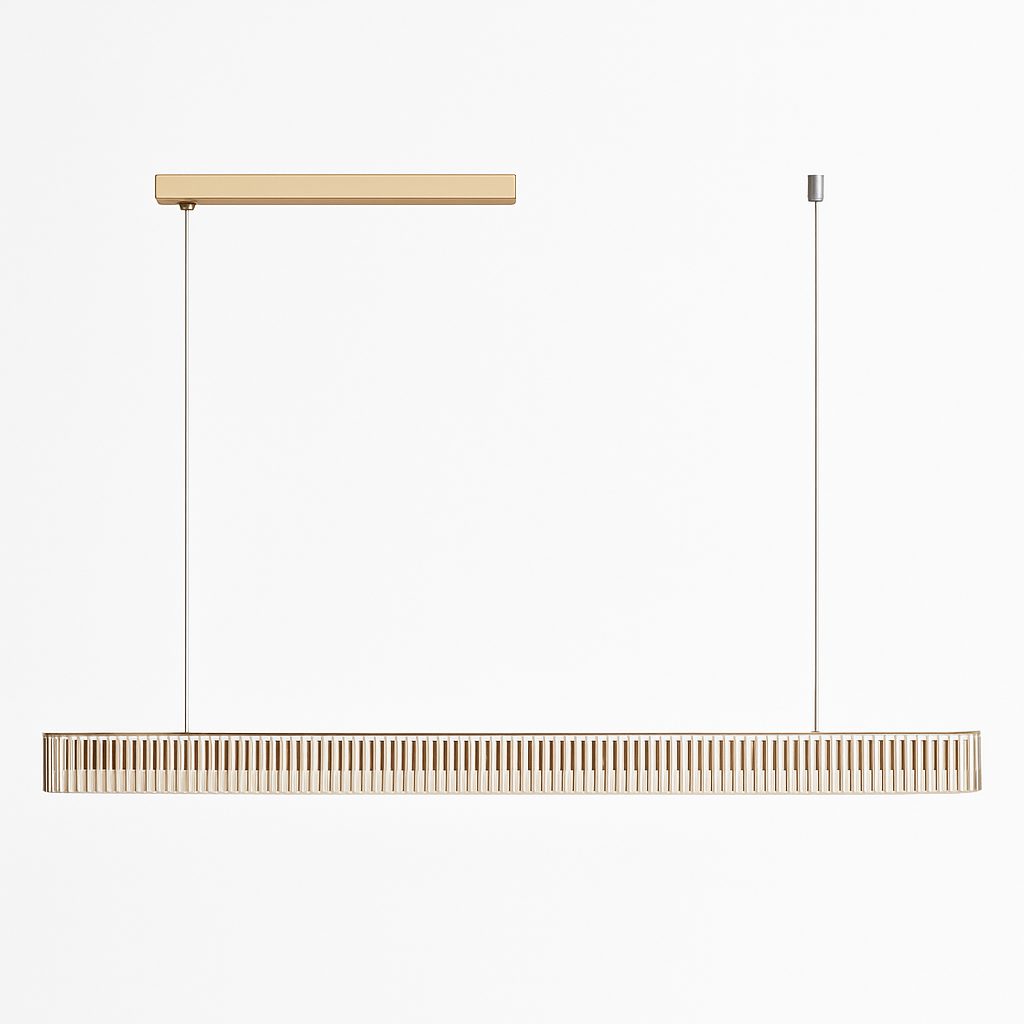 Suspension Design Haut de Gamme Minimaliste en verre