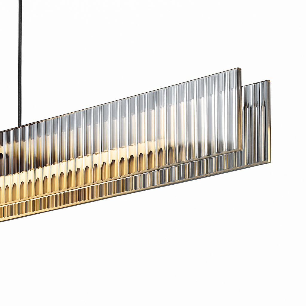 Suspension Design Haut de Gamme Minimaliste en verre