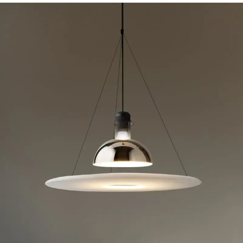 suspension design italien soucoupe volante lustre créatif en led