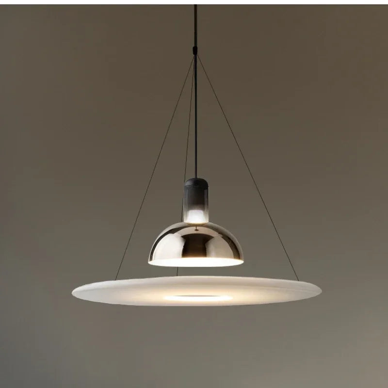 suspension design italien soucoupe volante lustre créatif en led