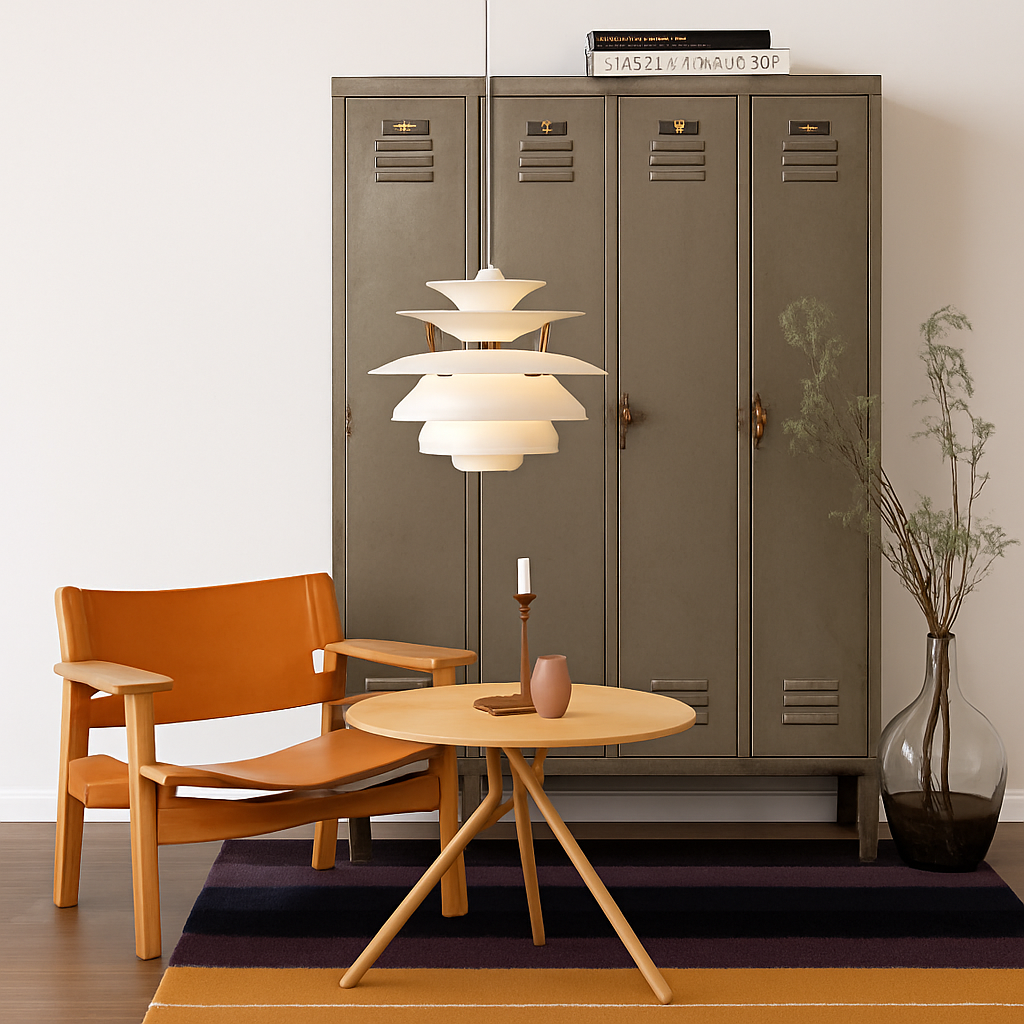 Suspension design LED abat-jour métal de plusieurs formes