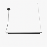 Suspension design à LED allongée en métal Loft