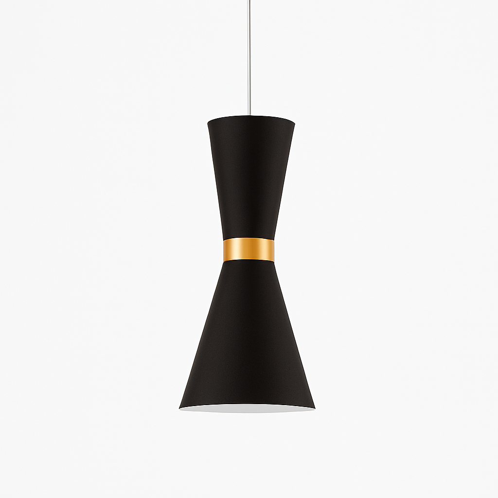 Suspension design LED en aluminium Funnel