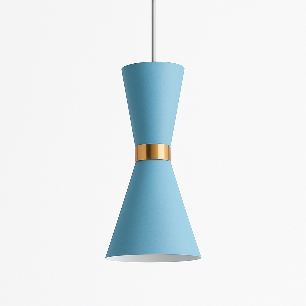 Suspension design LED en aluminium Funnel