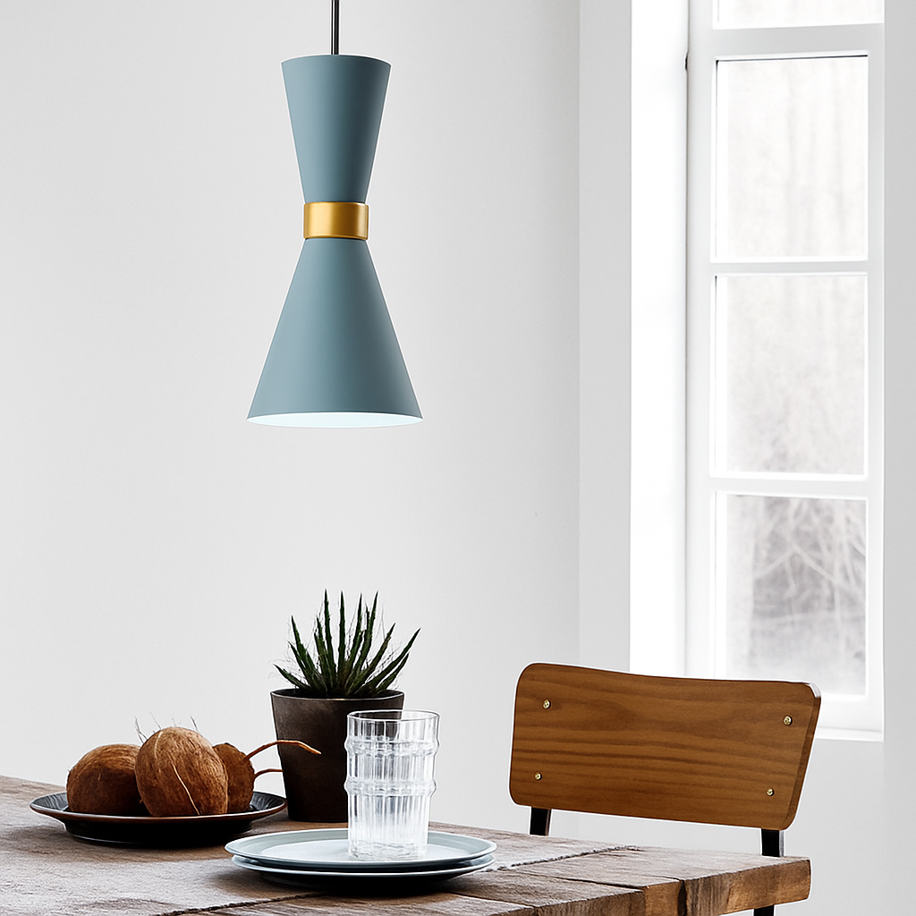 Suspension design LED en aluminium Funnel