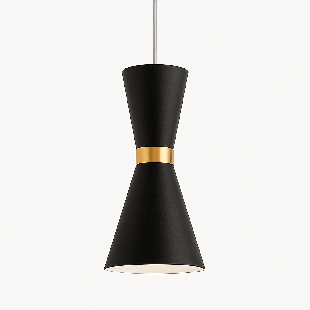 Suspension design LED en aluminium Funnel