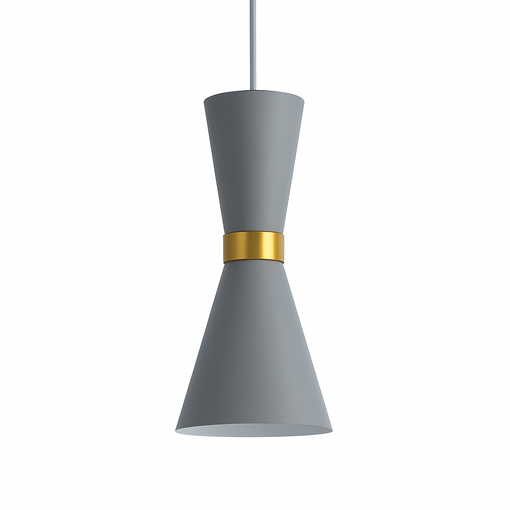 Suspension design LED en aluminium Funnel