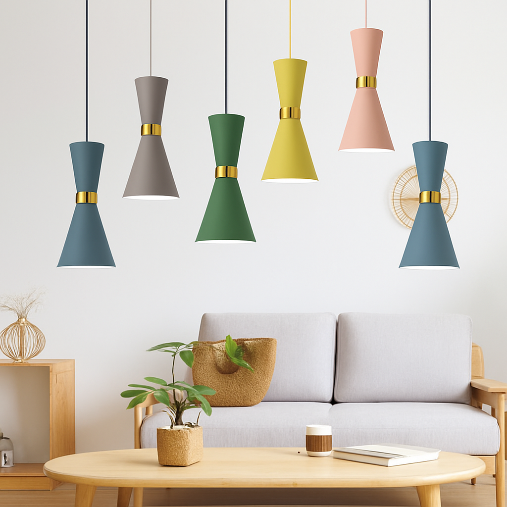 Suspension design LED en aluminium Funnel