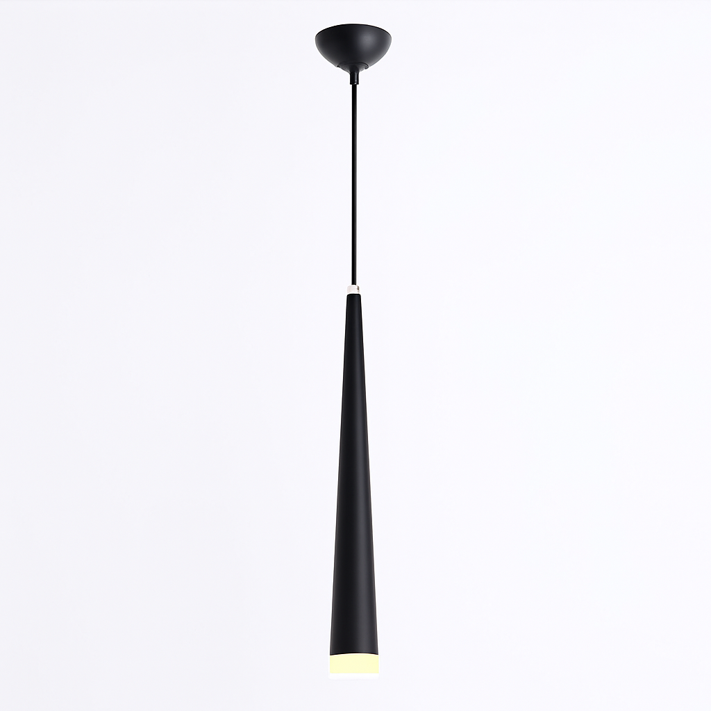 Suspension design LED en forme de cône (plusieurs couleurs)