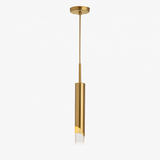 Suspension design à LED en métal style cylindre Loft