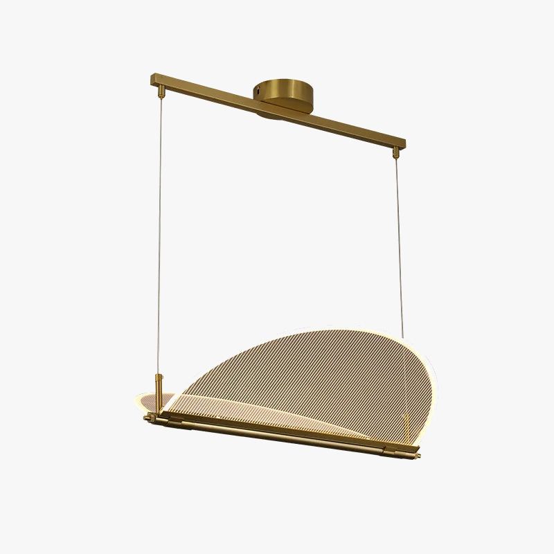 suspension design minimaliste luxe pour intérieur moderne