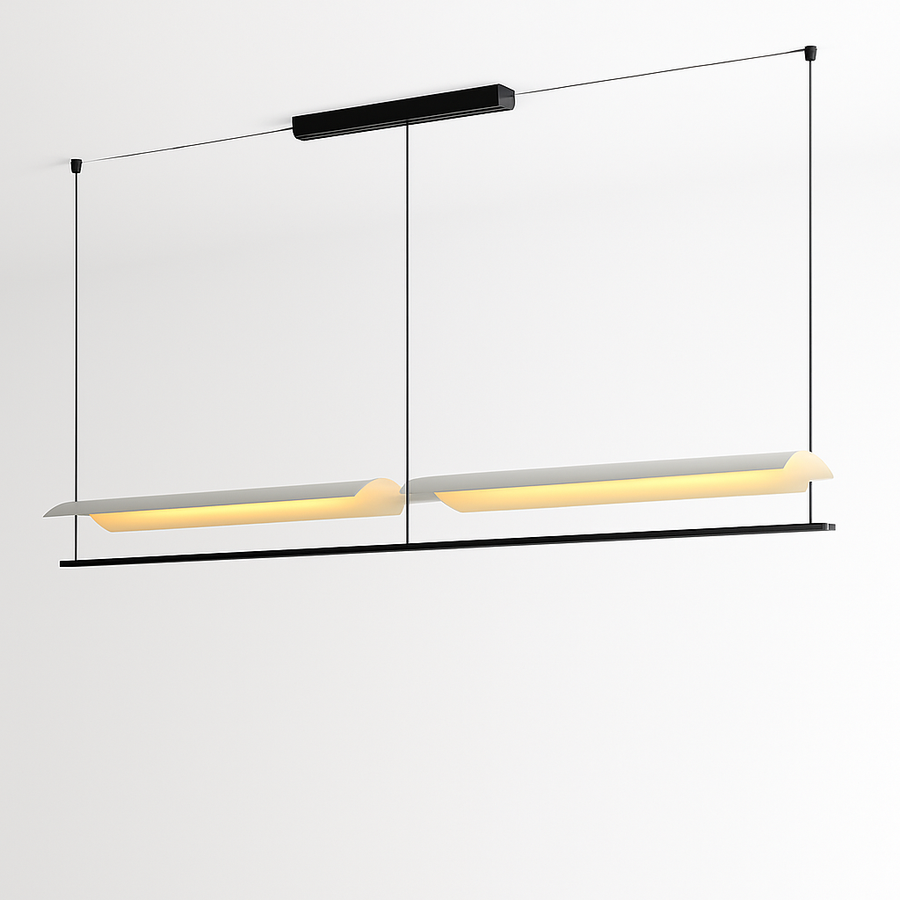 suspension design minimaliste pour un éclairage élégant