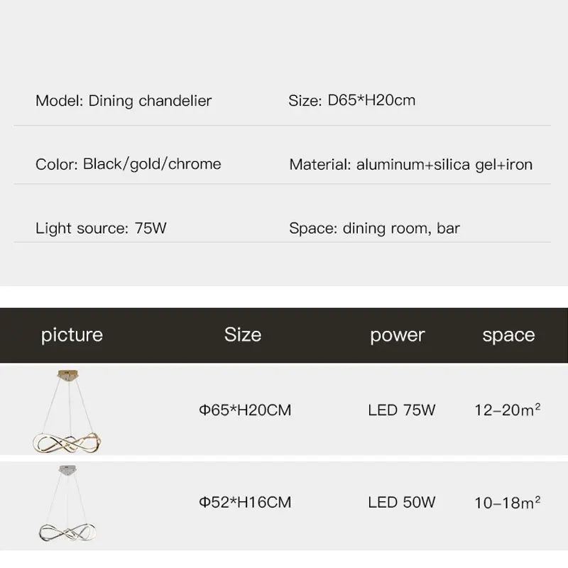 suspension design moderne avec télécommande et courbes élégantes