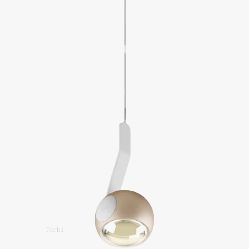suspension design moderne boule magique rotative ajustable
