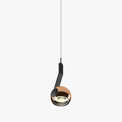 suspension design moderne boule magique rotative ajustable