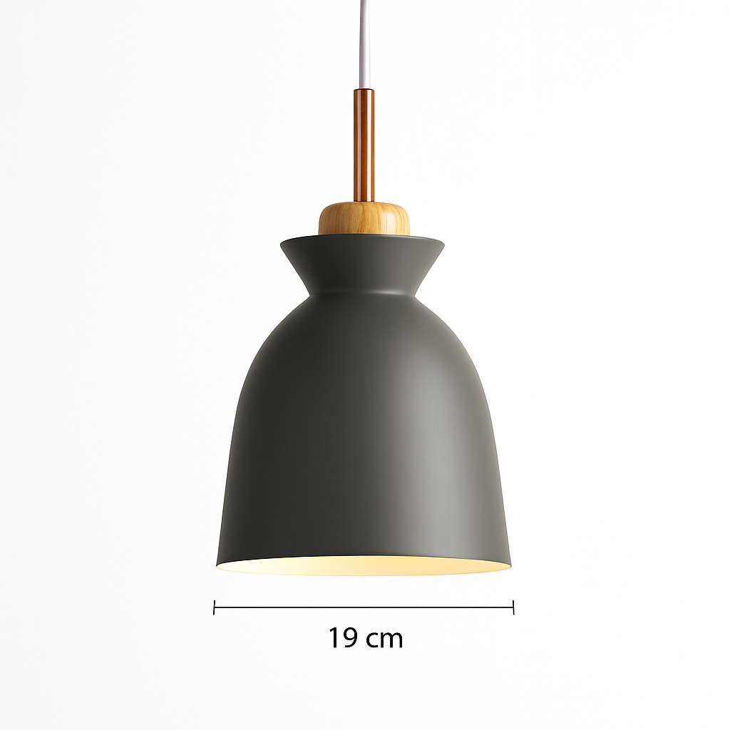 Suspension design moderne à LED de couleur Lampes