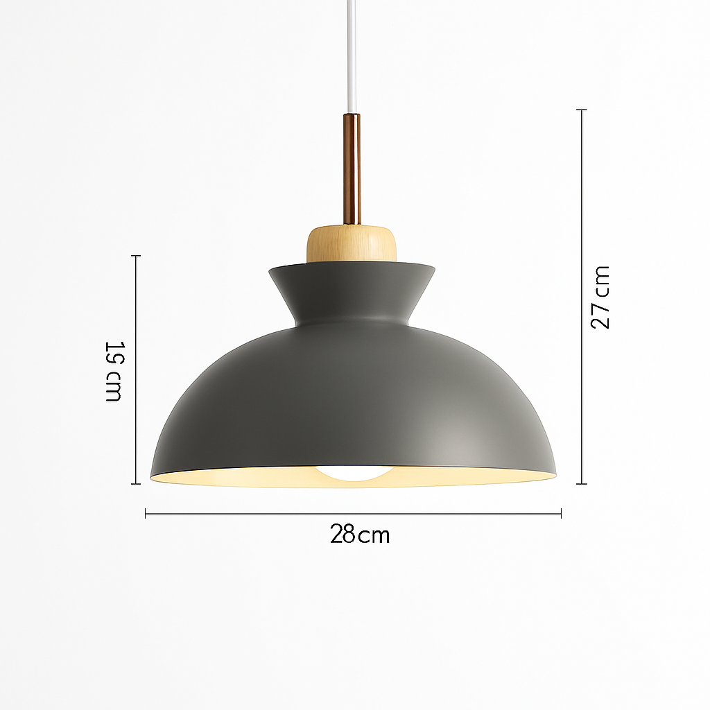 Suspension design moderne à LED de couleur Lampes