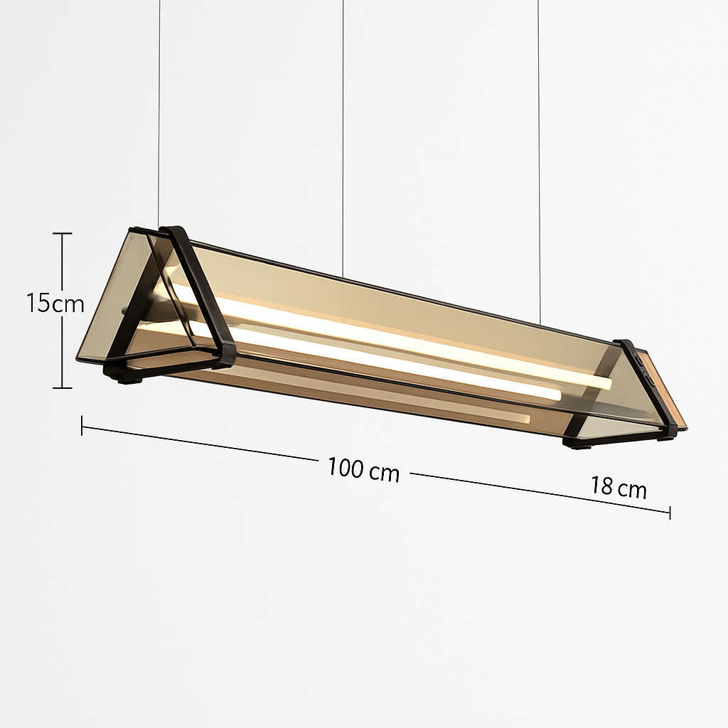 suspension design moderne led minimaliste pour cuisine