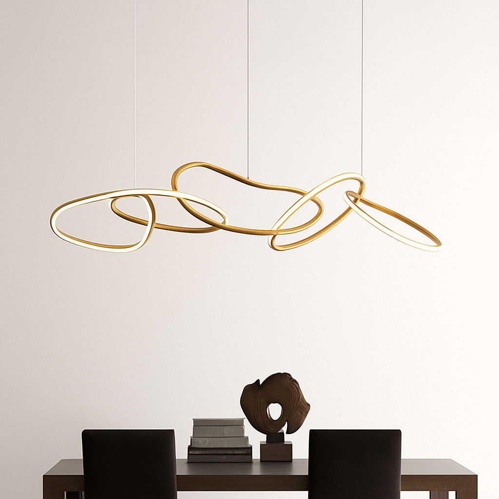 suspension design moderne pour éclairage intérieur élégant