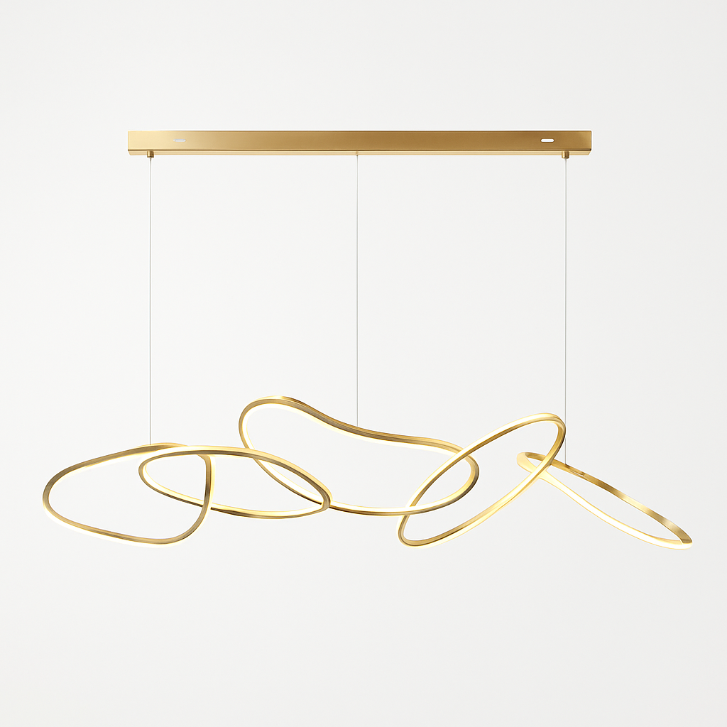 suspension design moderne pour éclairage intérieur élégant
