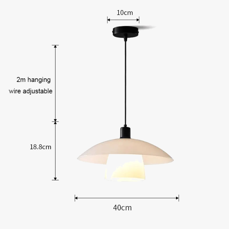 suspension design moderne soucoupe volante luminaire décoratif intérieur
