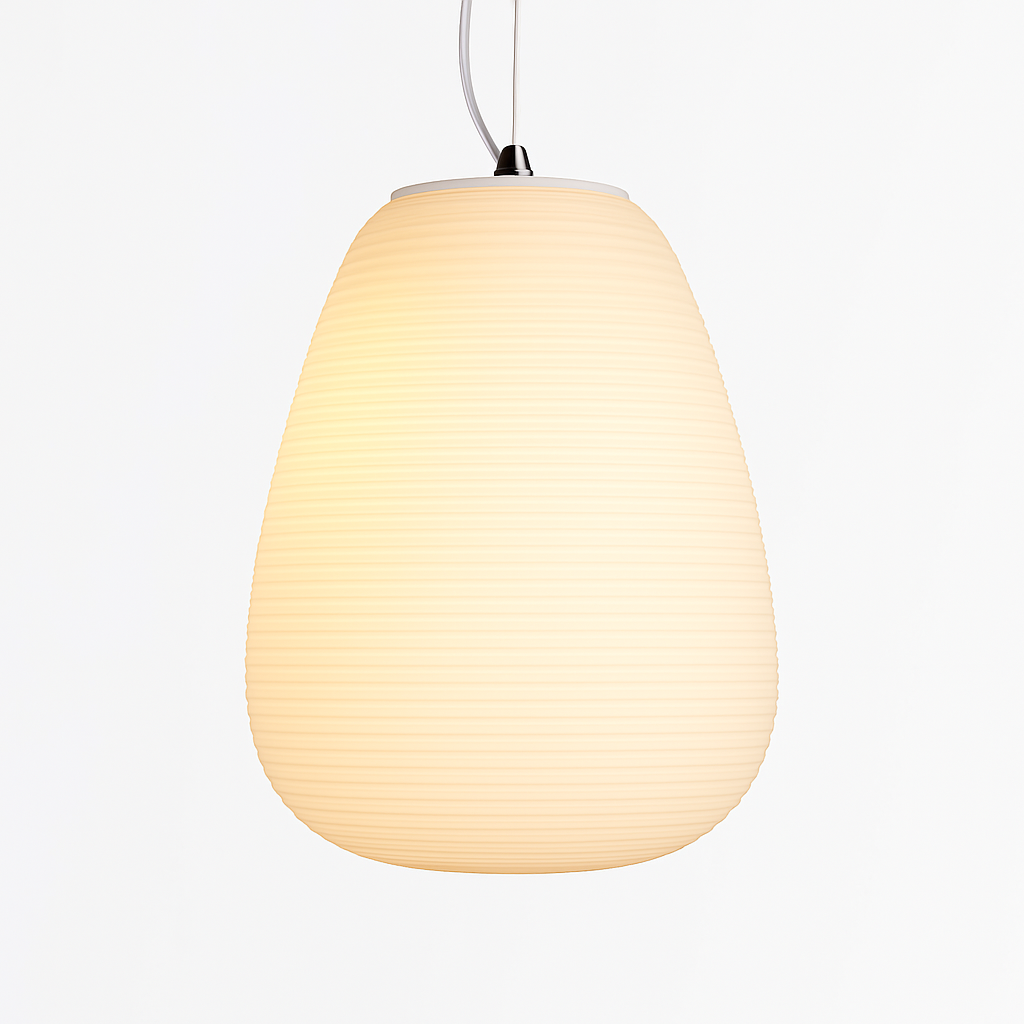 suspension design nordique en verre pour décoration intérieure