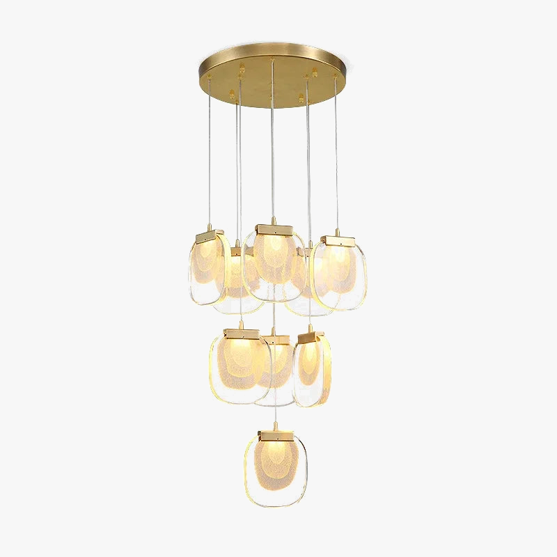 suspension design nordique luxe pour décoration intérieure moderne