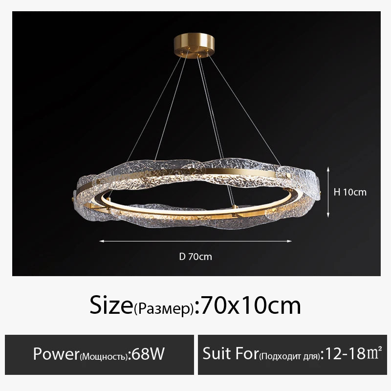 suspension design postmoderne pour un intérieur élégant et contemporain