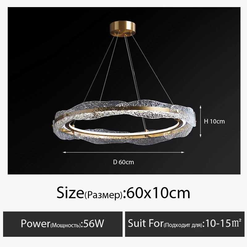 suspension design postmoderne pour un intérieur élégant et contemporain