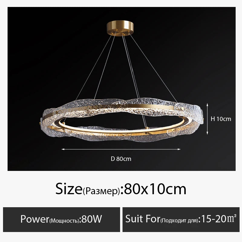 suspension design postmoderne pour un intérieur élégant et contemporain