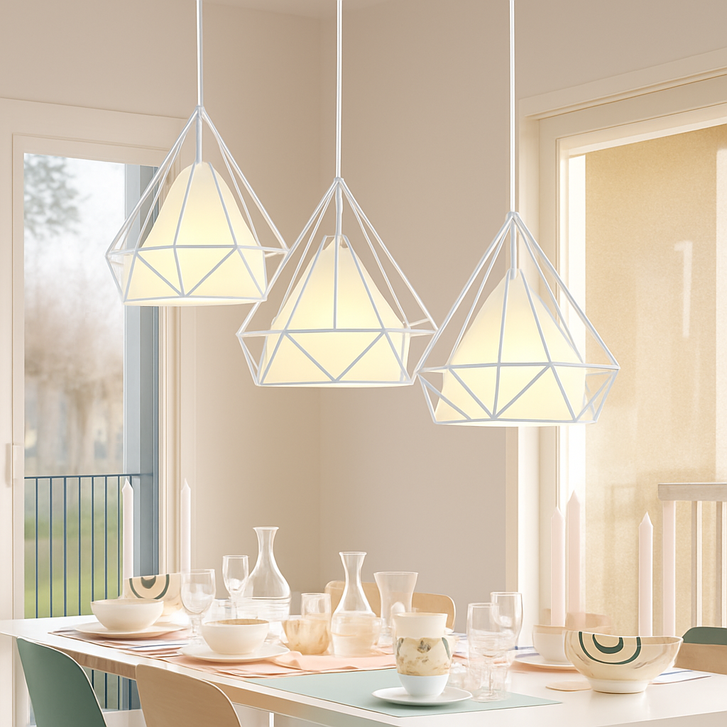 Suspension design scandinave Birdcage