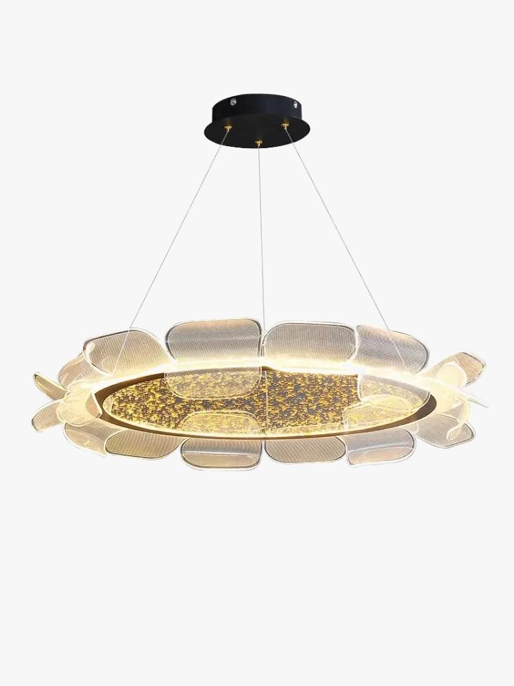 suspension en acrylique design moderne pour intérieur élégant et romantique
