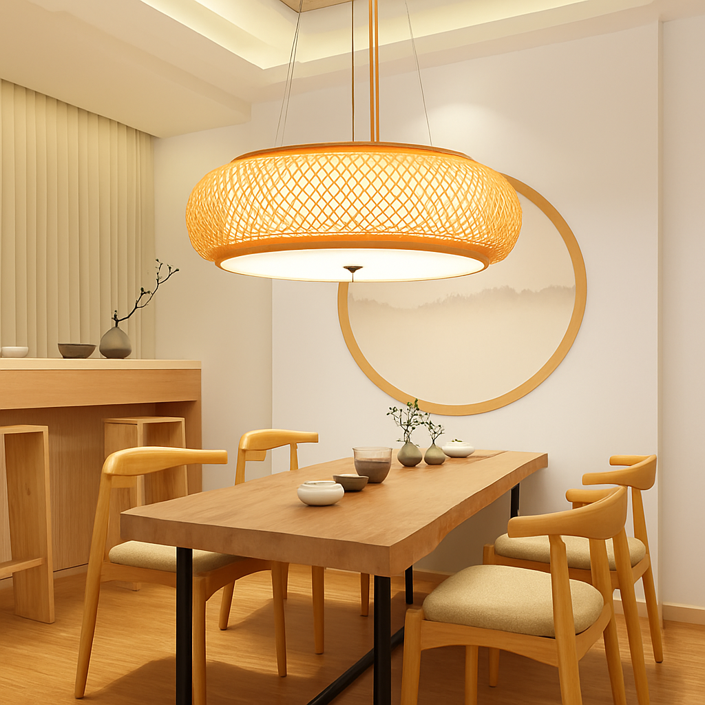 suspension en bambou style japonais modernes