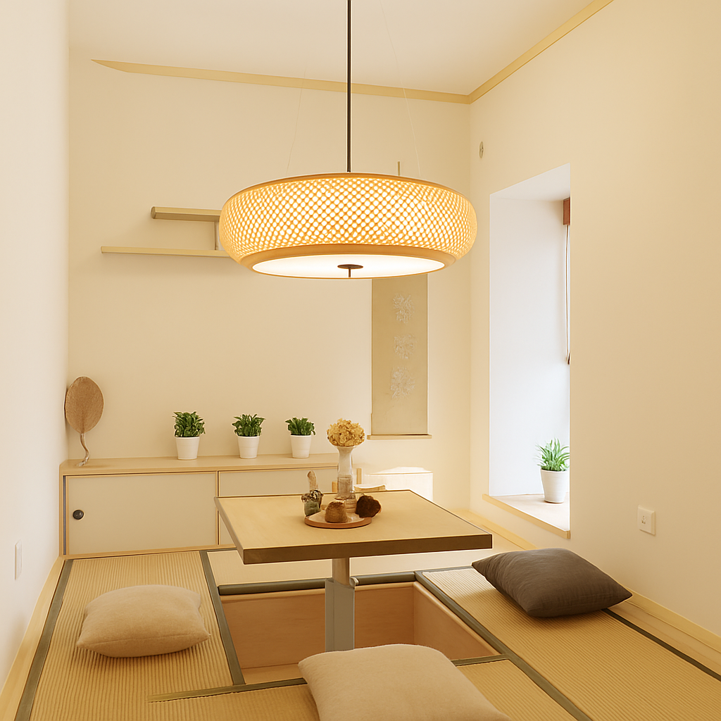 suspension en bambou style japonais modernes