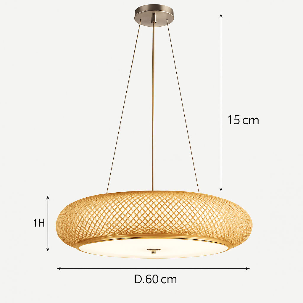 suspension en bambou style japonais modernes