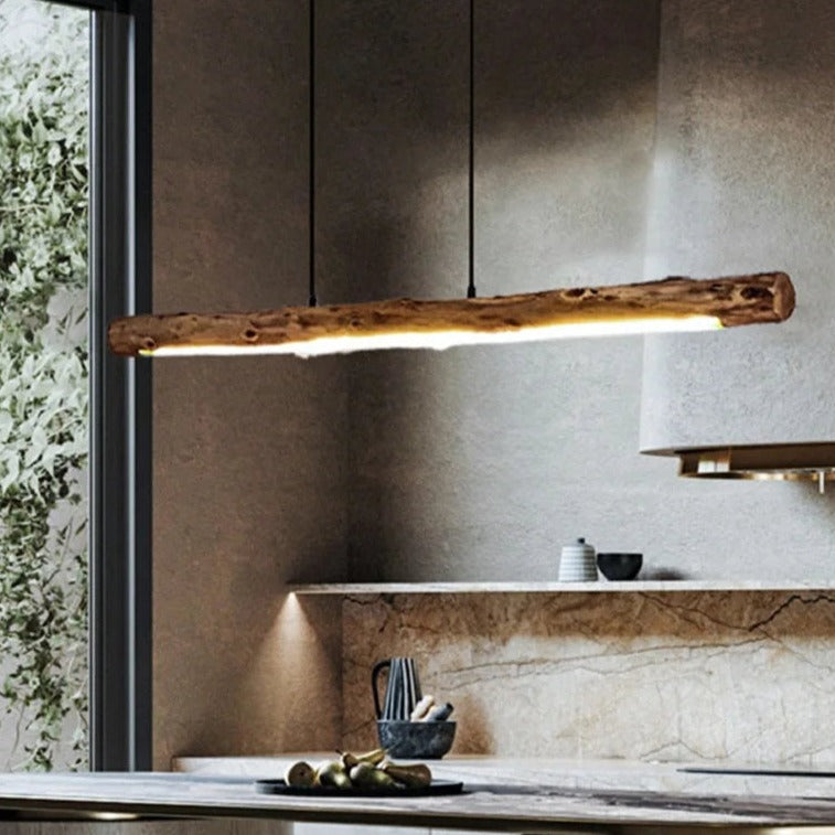 Suspension en bois minimalistes