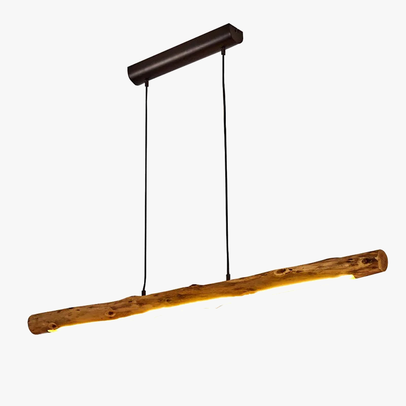 Suspension en bois minimalistes