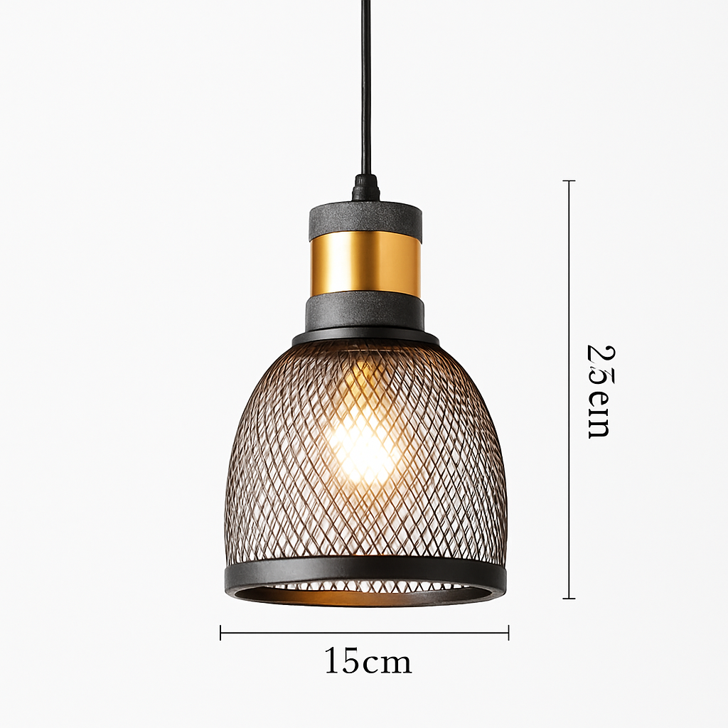 Suspension en ciment style américain vintage pour loft café bar restaurant