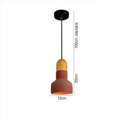 suspension en ciment style campagnard américain pour décoration intérieure