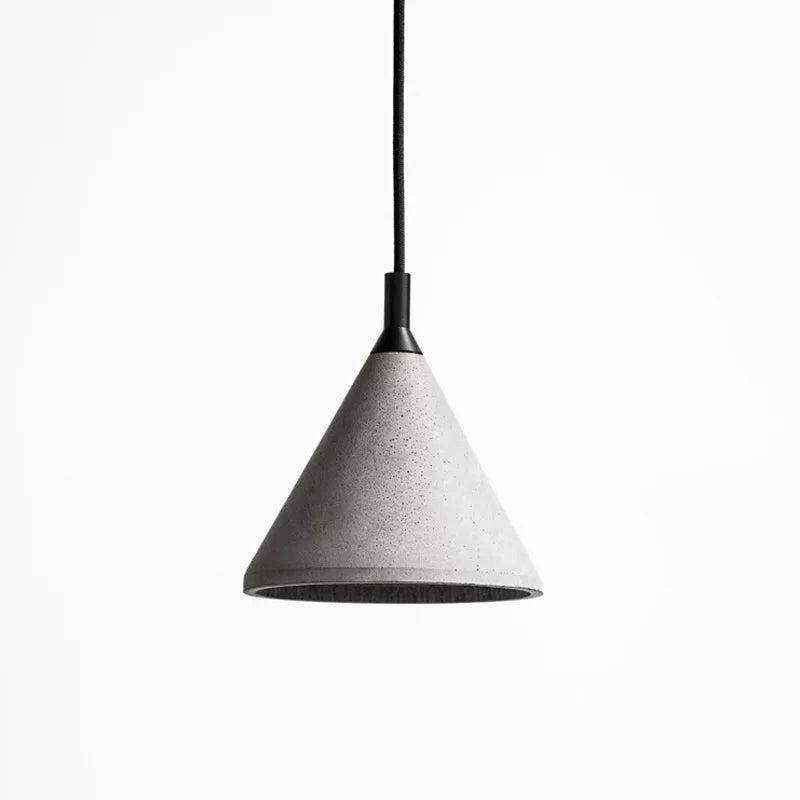 suspension en ciment style industriel pour café et magasin