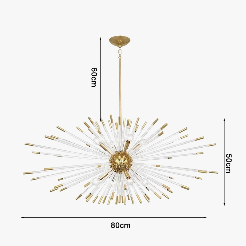 suspension en cristal de luxe éclairage décoratif pour tous les espaces