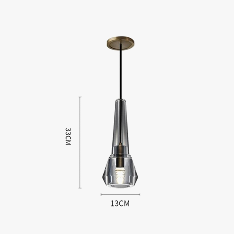 suspension en cristal de luxe pour décoration intérieure
