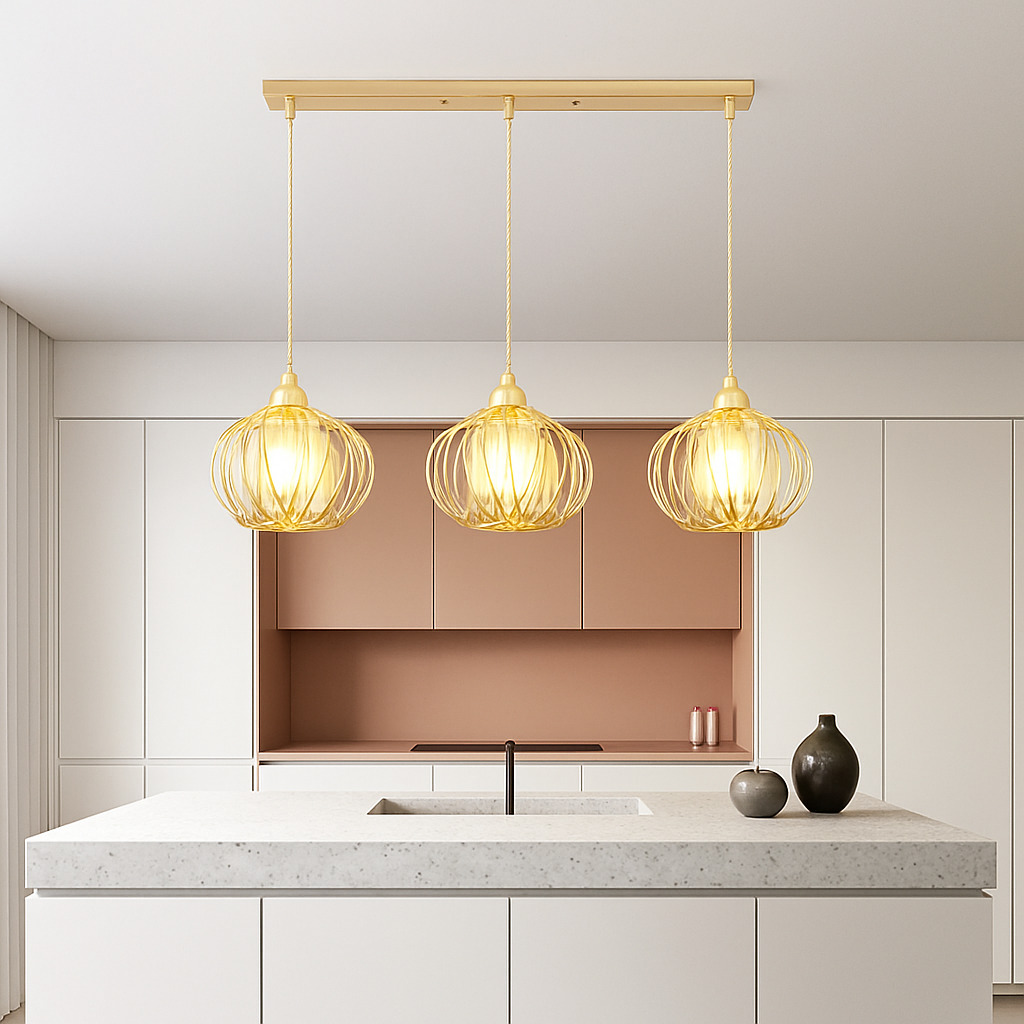 suspension en cristal design pour décoration moderne intérieure