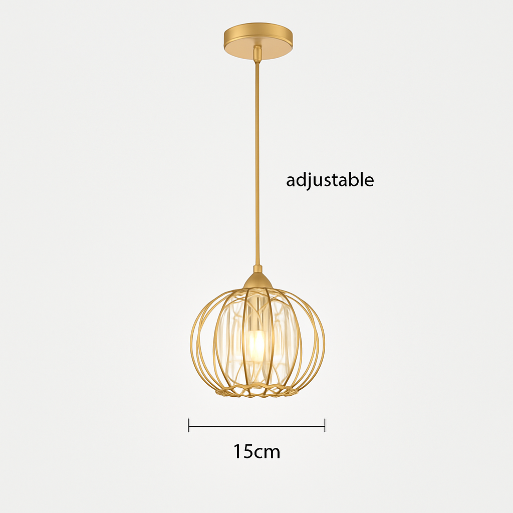 suspension en cristal design pour décoration moderne intérieure